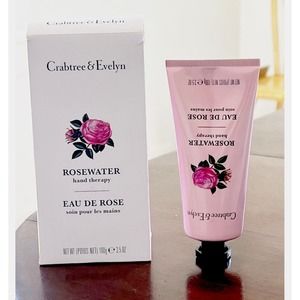 Crabtree & Evelyn Rosewater Hand Therapy Cream 3.5 oz